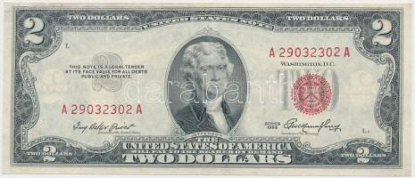 Amerikai Egyesült Államok 1953. 2$ A T:restaurált USA 1953. 2 Dollars A C:restored