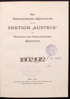 Der Österreichischen Alpenverein und die Sektion Austria des Deutsches und Österreiches Alpenverein ...