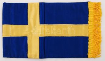 Svéd asztali zászló, 27x17cm
