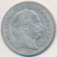 1870KB 10kr Ag "Váltó Pénz" T:2- ph.