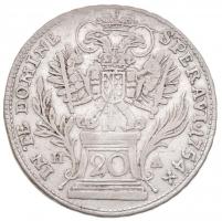 Ausztria 1754H-A 20kr Ag "Lotharingiai Ferenc" (6,5g) T:2-
Austria 1754H-A 20 Kreuzer Ag ...