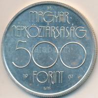 1987. 500Ft Ag "Nyári olimpia-Szöul" T:BU felületi karc