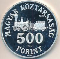 1991. 500Ft Ag "Széchenyi István" T:PP ujjlenyomat