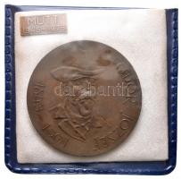 Kiss Nagy András (1930-1997) DN "Fodor József" Br emlékérem ÁPV tokban (60mm) T:2