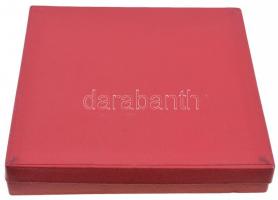 ~1970. "30 év bányászati tevékenységért - Borsodi szénbányák" fém plakett (78mm) T:2