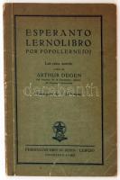 Degen, Arthur: Esperanto lernolibro por popollernejoj. Unua parto: 1a kaj 2a lernjaro. Leipzig, 1930, Ferdinand Hirt & Sohn. Eszperantó nyelvkönyv, számos képpel, érdekességgel. Kicsit kopott papírkötésben, egy helyütt apró szakadással, egyébként jó állapotban.