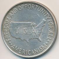 Amerikai Egyesült Államok 1952. 1/2$ Ag "George Washington Carver - Booker T. Washington" ...