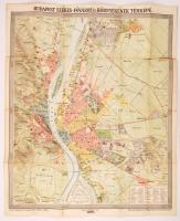 Budapest székes-főváros és környékének legújabb térképe 1896. Rajzolta Homolka József. Bp. 1896. Egg...