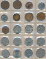 Ausztrália, Ausztria, Nagy-Britannia: 332db-os külföldi érmegyűjtemény érmetartó albumba rendezve, 1...