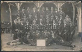 1936 Téti Kisfaludikör, Tét, korabeli fotólap, verzón feliratozva, 8x14cm