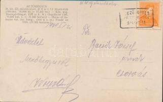 Mezőhegyes, Ménesudvar főbejárata, Évszázados szilfasor, jegenyenyárfasor a Kozma Ferenc utcában, 10...