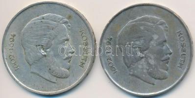 1947. 5Ft Ag "Kossuth" (2x) T:2-,3