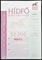 DN "Magyar Hitel Bank Rt. - Hídfő pénztárjegy" (4xklf) 10.000Ft-ról, 50.000Ft-ról, 100.000...