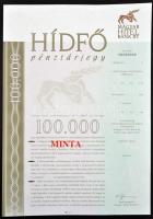 DN "Magyar Hitel Bank Rt. - Hídfő pénztárjegy" (4xklf) 10.000Ft-ról, 50.000Ft-ról, 100.000...