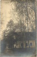 1912 Borosznófürdő, utca, kúria / street, villa
