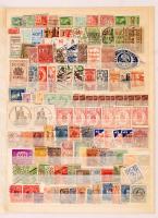 Vegyes okmánybélyeg és parafilatélia tétel az egész világból, sok érdekességgel és ritkasággal, 118 db