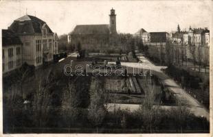 Karcag, tér, park, templom (EK)