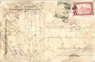 Budapest VIII. Bodó Kávéház, belső; József körút 52. (Rb)