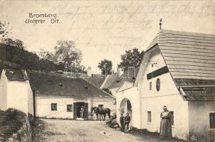 Bydgoszcz, Bromberg; Unterer Ort, Eichinger Gasthaus / guest houses (EK)
