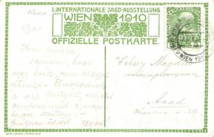 1910 Vienna, Wien; 1. Internationale Jagd Ausstellung / First International Hunting Exhibition s: F....