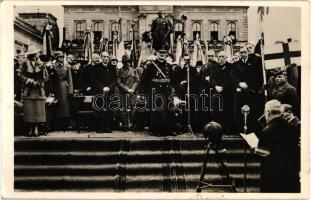 1938 Komárom, Horthy, bevonulás / entry of the Hungarian troops (EK)