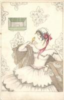 Lady, bird, Wenau-Brabant s: Mela Koehler