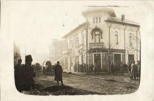 1916 Campina, Cofetaria C. Ghendiu, Hotel Bulevard / confectionery, hotel, photo (EK)