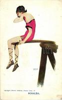 Rosalba / Art Nouveau lady s: Raphael Kirchner (cut)