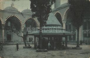 Constantinople, Istanbul;  Mehmed the Conqueror mosque courtyard (EK)