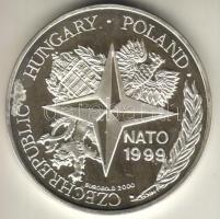 1997. "NATO 1999" Ag 31,1g T:PP R! Csak 1999db, díszdobozban, tanúsítvánnyal!