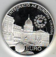 1997. "Integráció az EU-ba" 2000Ft Ag T:PP Díszdobozban, tanúsítvánnyal