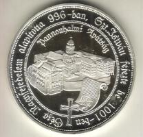 2000. "Szt.István és Gizella királyné" Ag 31,1g T:PP RR! Csak 1000db! Díszdobozban, tanúsí...