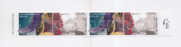 Europa CEPT Hangszerek bélyegfüzet Europa CEPT Musical instruments stamp-booklet