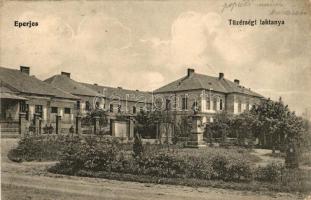 Eperjes tüzérségi laktanya, Erzsébet szobor / artillery barracks, Elisabeth statue