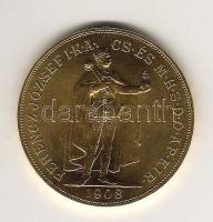 1908. 100K Au 33,8753g utánveret T:1