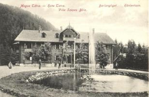 Tátra, Barlangliget, Szepes Béla villája / villa