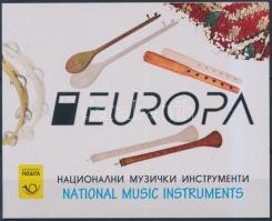 Europa CEPT Musical Instruments stamp-booklet, Europa CEPT Hangszerek bélyegfüzet