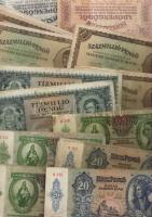 Hagyaték pengő tétel 332db T:II,III,IV