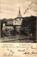 Prakfalva, Vasgyár, Szent Praxedis kápolnája, kiadja Matz Gusztáv / Iron factory, chapel (Rb)