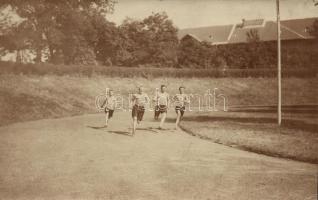 1911 Magyar futóverseny / Hungarian running race, photo (EK)