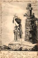 Mother and child, cross