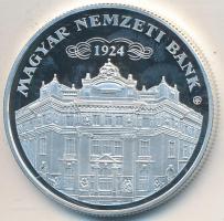 2014. 10.000Ft Ag "A Magyar Nemzeti Bank alapításának 90. évfordulója" Tanúsítvánnyal T:PP