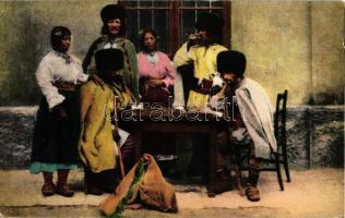 Magyarországi román viselet, Petrozsény / Romanian costume from Hungary, folklore (EK)