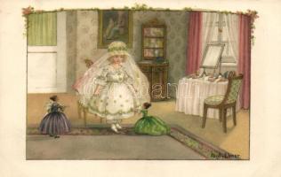 August Röckl art postcard No. 1362 s: Pauli Ebner