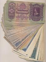 50db-os vegyes magyar pengő bankjegy tétel T:vegyes