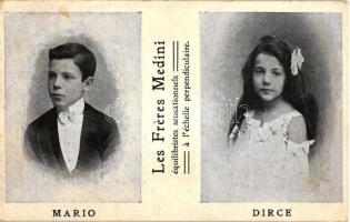 Les Freres Medidi, Mario, Dirce / The brothers Medidi, tightrope sensational (EK)