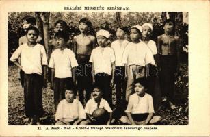 Szaléziai missziók Sziámban, A Bank-Nok-Kueth-i ünnepi oratórium labdarúgó csapata / Salesians missions in Siam, football team