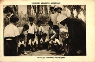 Szaléziai missziók Sziámban, Az ünnepi oratórium első látogatói / Salesians missions in Siam, visitors
