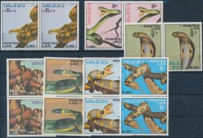 Snake set in pairs, Kígyó sor párokban