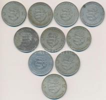 1947. 5Ft Ag "Kossuth" (10x) T:2-,3